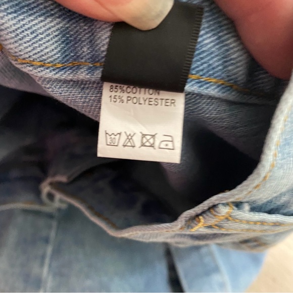 Woman’s Jean Denim Long Button Front Pencil Skirt NWT - Picture 9 of 10